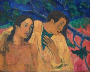フライトタヒチアンアイディル 作： Paul Gauguin