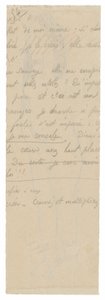 長い碑文の断片 作： Paul Gauguin