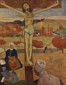 フランス語：  Le Christ jaune 黄色のキリスト 作： ポール・ゴーギャン