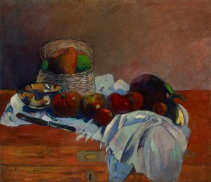 果物とナイフ 果物とナイフ、1901 年。 作： Paul Gauguin