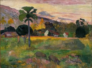 さあ（コム彼女）。 1891 作： Paul Gauguin