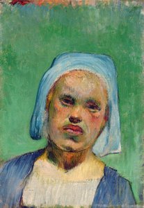 ブルトンの頭 作： Paul Gauguin