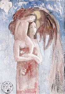 マリアに挨拶する1894年頃 作： Paul Gauguin