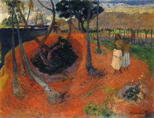 タヒチの牧歌 タヒチの牧歌、1901年。 作： Paul Gauguin