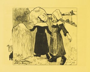 Freuden der Bretagne 作： ポール・ゴーギャン