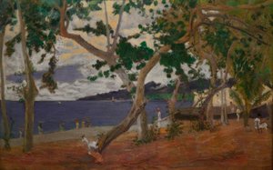 沿岸景観 作： Paul Gauguin