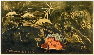 宇宙が生まれる 作： Paul Gauguin