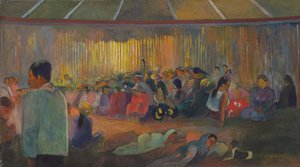 歌の家 作： Paul Gauguin