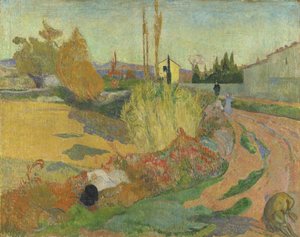 アルルの風景、1888