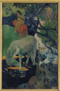 ホワイトホース 作： Paul Gauguin