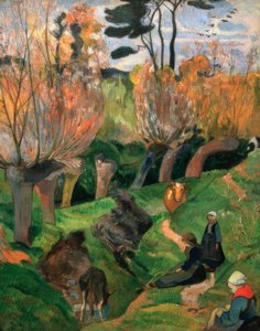 柳 作： Paul Gauguin
