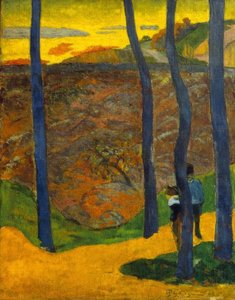 青い木 作： Paul Gauguin