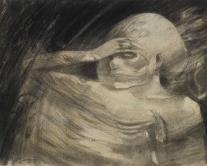 ラ・モート夫人、1890～1891年。 作： Paul Gauguin