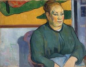 マダムルーリン.1888 作： Paul Gauguin