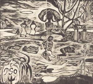 Mahana Atua The Food of the Gods、18941895。 作： Paul Gauguin
