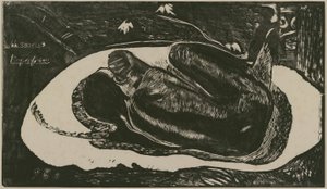 Manao Tupapau (Spirit of the Dead ウォッチング) 作： Paul Gauguin
