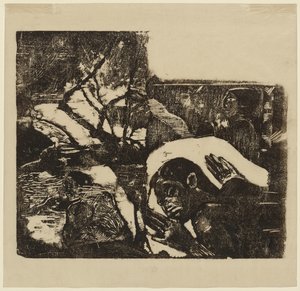 楽しみの欲望 作： Paul Gauguin