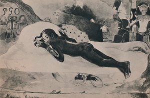 死んだ時計の精神、1892年、1946年 作： Paul Gauguin