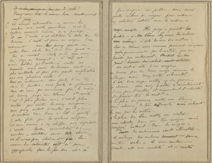 原稿ページ [直訳] 作： Paul Gauguin