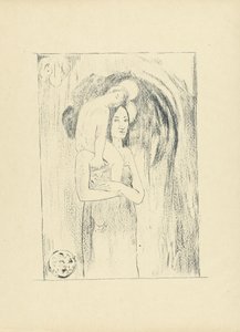 マリアは種類を置きます ジャ・オラナ・マリア 聖母子 裁判（シリーズタイトル） 作： Paul Gauguin