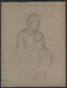 母と子の直腸、1870年代。 作： Paul Gauguin