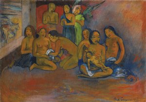 キリスト降誕、1902 作： Paul Gauguin