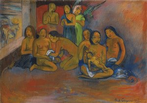キリスト降誕。 1902 作： Paul Gauguin