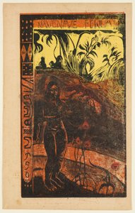 Nave Nave Fenua、シリーズ「ノアノア」より 作： Paul Gauguin
