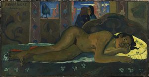 ネバーモア、1897年。 作： Paul Gauguin
