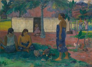 どうして怒っているの？ 作： Paul Gauguin