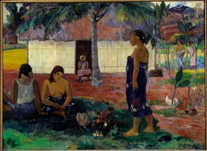 どうして怒っているの？ 作： Paul Gauguin