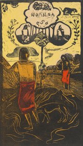 ノアノア 香る、香る、18941895。 作： Paul Gauguin