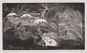 ノアノア：宇宙が誕生した、1893-94年。 作： Paul Gauguin