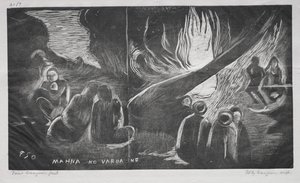 ノア、悪魔は悪霊の力を語る、1893-94。