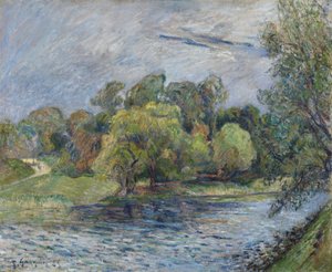 コペンハーゲン、エステルヴォルド公園 作： Paul Gauguin