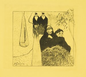 Alte Frauen von Arles 作： ポール・ゴーギャン