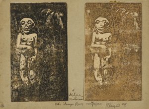 障害物 作： Paul Gauguin