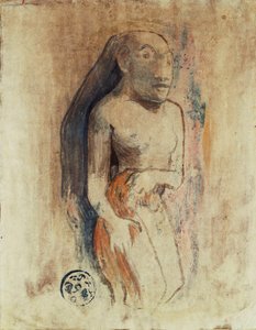 障害物、1894 作： Paul Gauguin