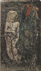 オビリソバージュ、1894年。 作： Paul Gauguin
