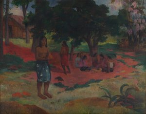 ささやいた言葉 作： Paul Gauguin