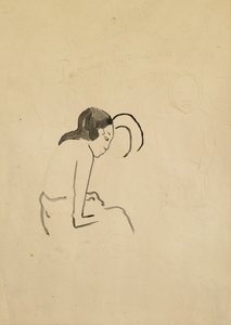 小隊、1891-93 作： Paul Gauguin