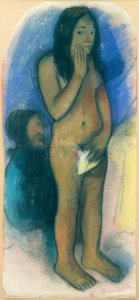 悪霊が話します 作： Paul Gauguin