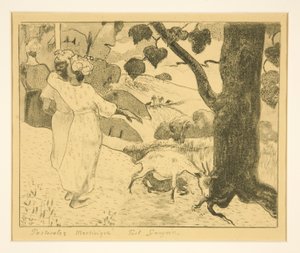 パストラル マルティニーク 作： Paul Gauguin