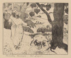 マルティニーク パストラルズ 作： Paul Gauguin