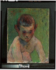 リトルブレトン水浴び、1888 作： Paul Gauguin