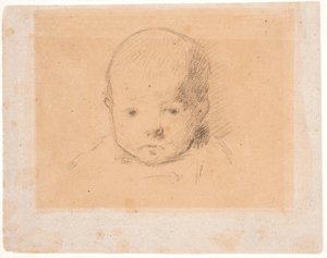 Porträt des Sohnes des Künstlers Clovis, geboren am 10. Mai 1879 作： ポール・ゴーギャン