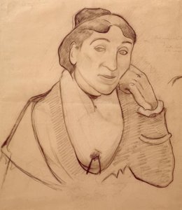 アルレシアンの肖像 作： Paul Gauguin