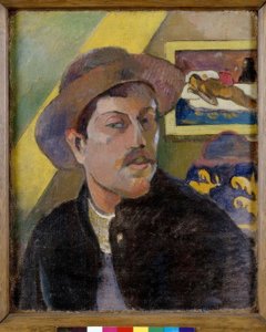 アーティストの肖像 作： Paul Gauguin