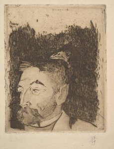 ステファンマラルメの肖像、1891年。