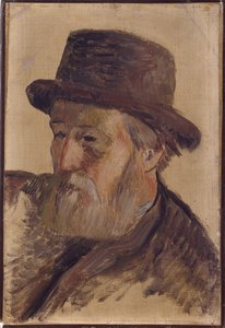 男の肖像、1880年頃（キャンバスに油彩） 作： Paul Gauguin